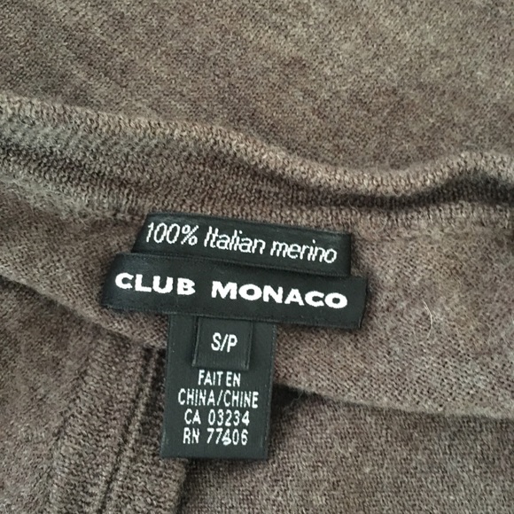 Club Monaco Brown Sweater - Picture 3 of 3